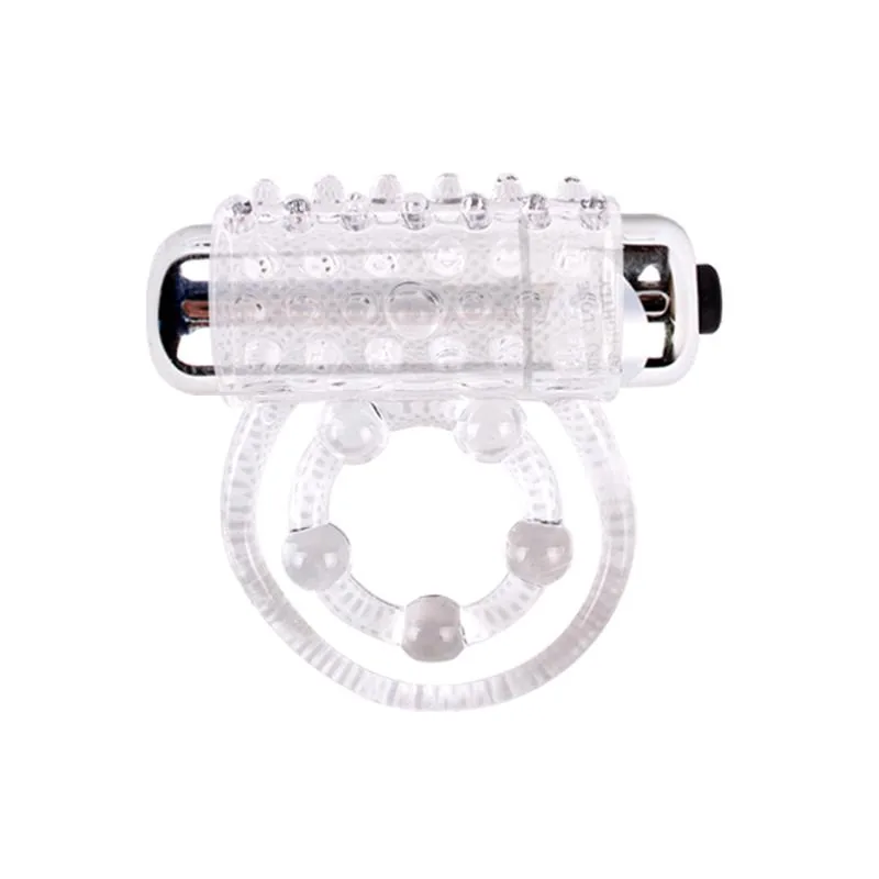 Anel Peniano Vibrador Clear Chisa Transparente — vista 4 de 4