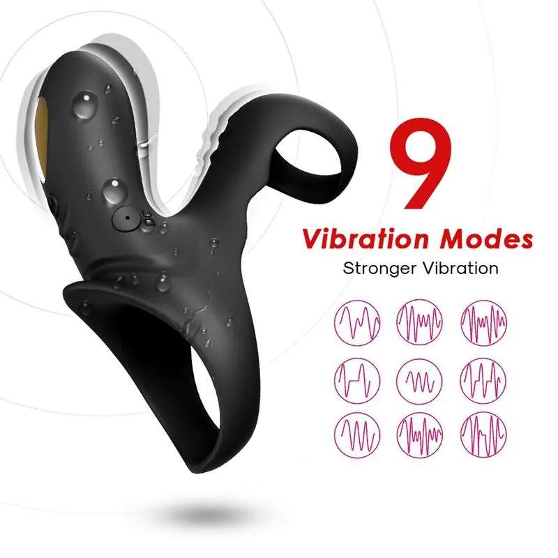 Anel Peniano Vibrador com Comando à Distância Urban Sky — vista 3 de 20