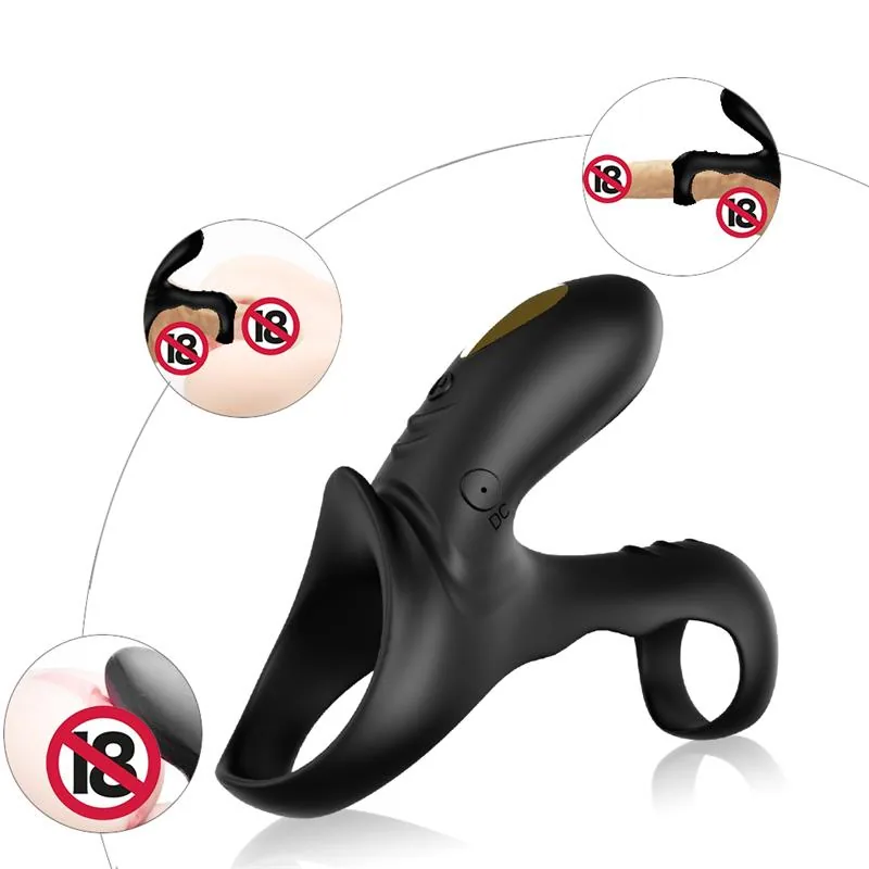 Anel Peniano Vibrador com Comando à Distância Urban Sky — vista 4 de 20