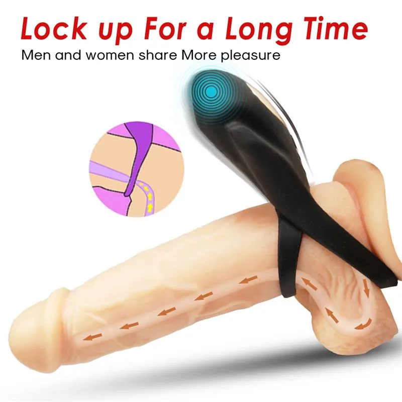 Anel Peniano Vibrador com Comando e Estimulador de Clítoris Urban Sky — vista 11 de 16