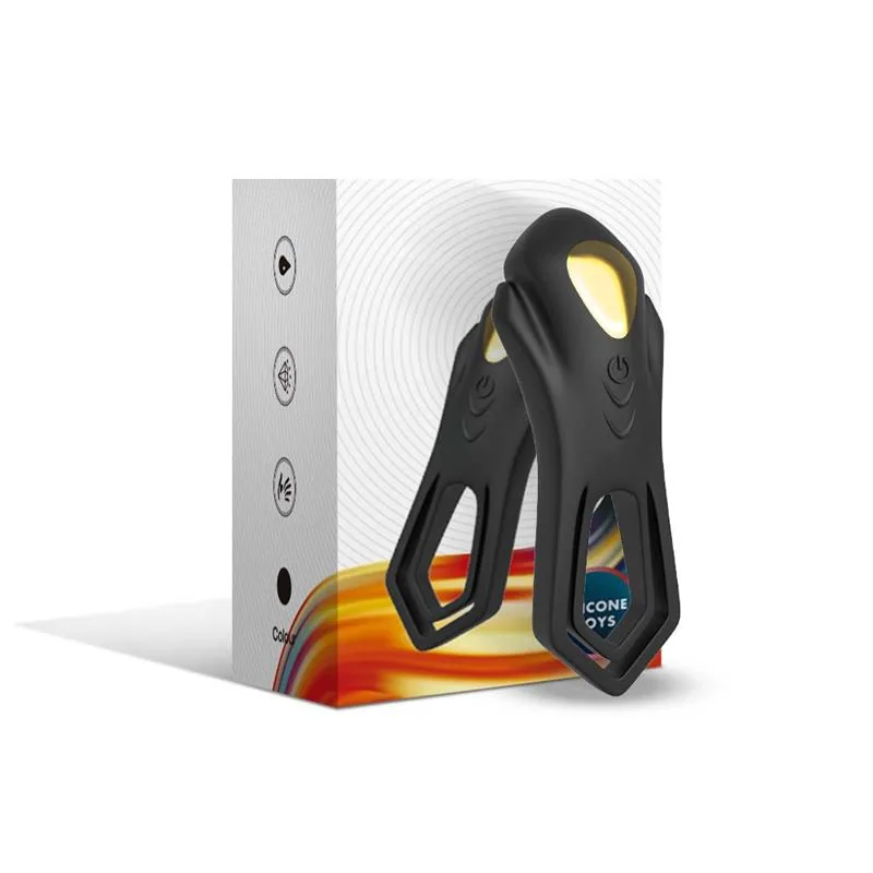 Anel Peniano Vibrador com Comando e Estimulador de Clítoris Urban Sky — vista 2 de 16
