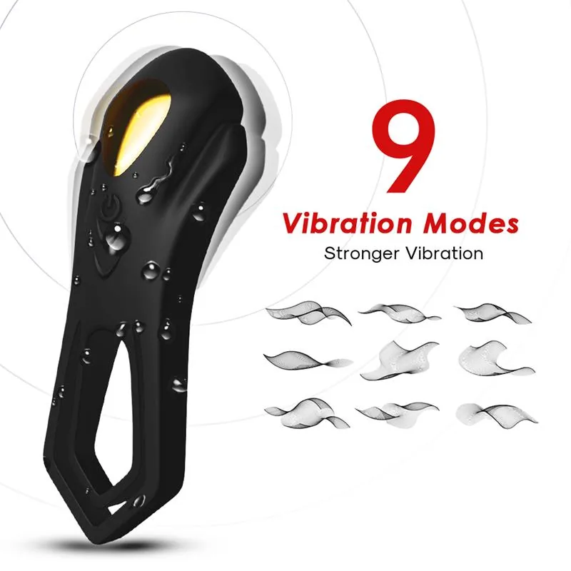 Anel Peniano Vibrador com Comando e Estimulador de Clítoris Urban Sky — vista 4 de 16