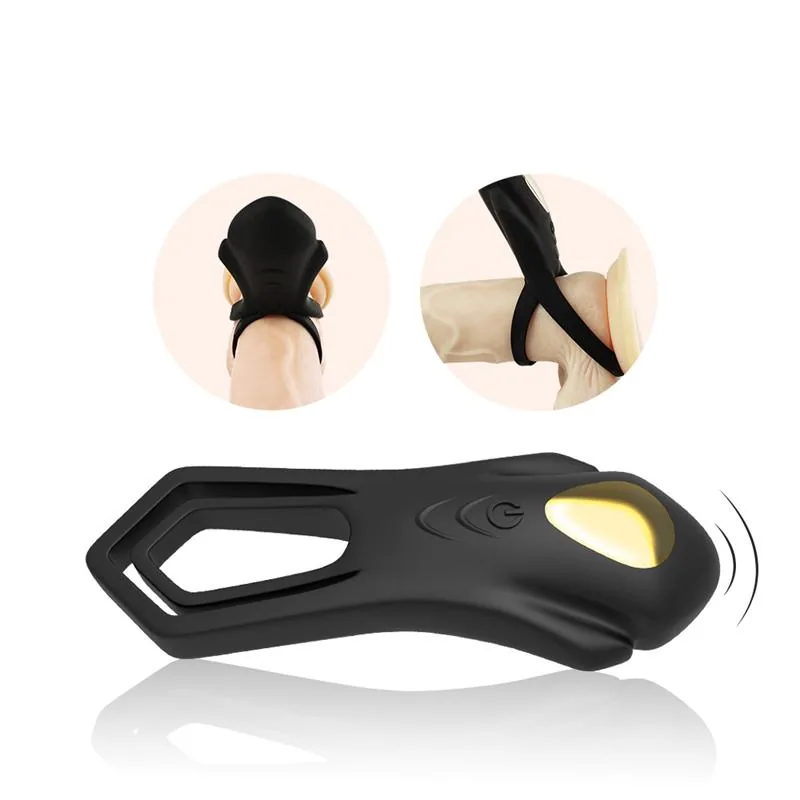 Anel Peniano Vibrador com Comando e Estimulador de Clítoris Urban Sky — vista 7 de 16