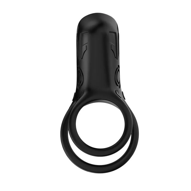 Anel Peniano Vibrador Duplo Mecha-style Urban Sky — vista 7 de 14