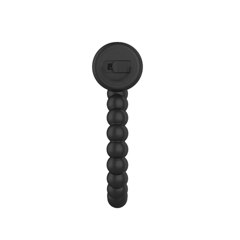 Anel Peniano Vibrador em Forma de Bolas A-Gusto Preto — vista 6 de 8