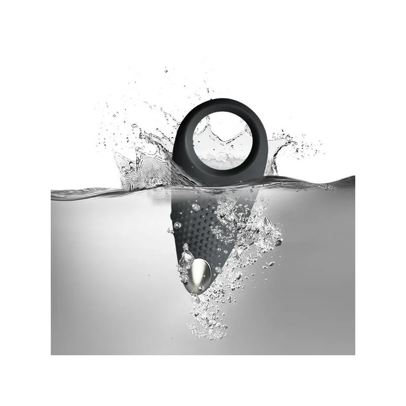 Anel Peniano Vibrador Empower Rocks-Off USB Recarregável Preto — vista 4 de 6