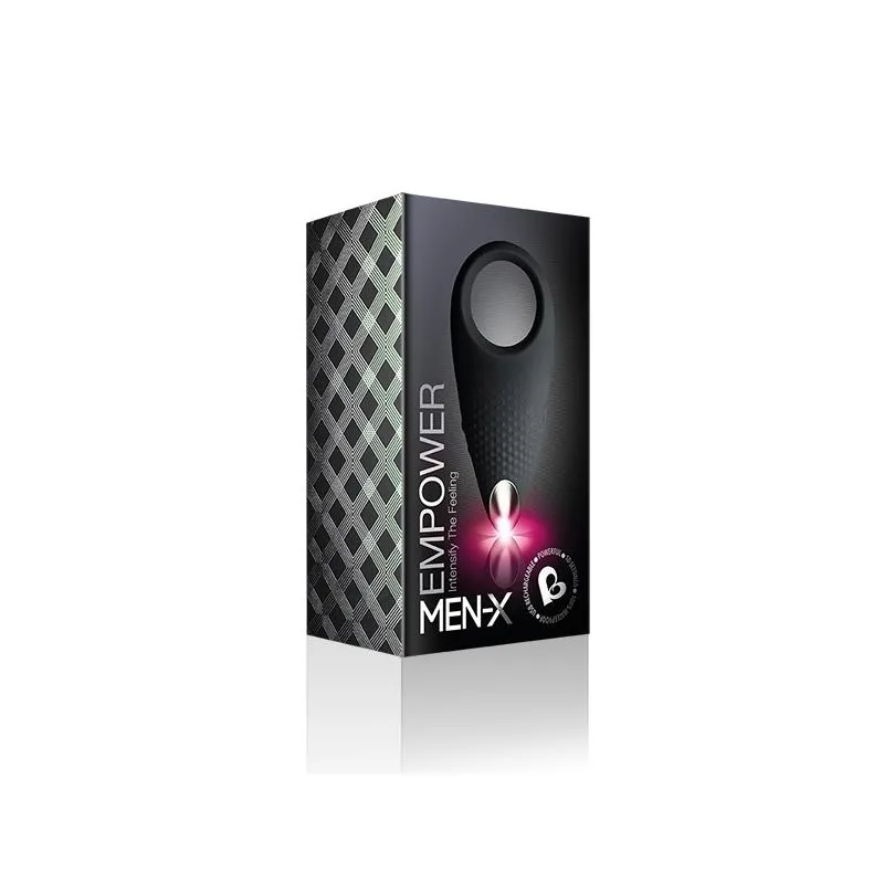 Anel Peniano Vibrador Empower Rocks-Off USB Recarregável Preto — vista 6 de 6