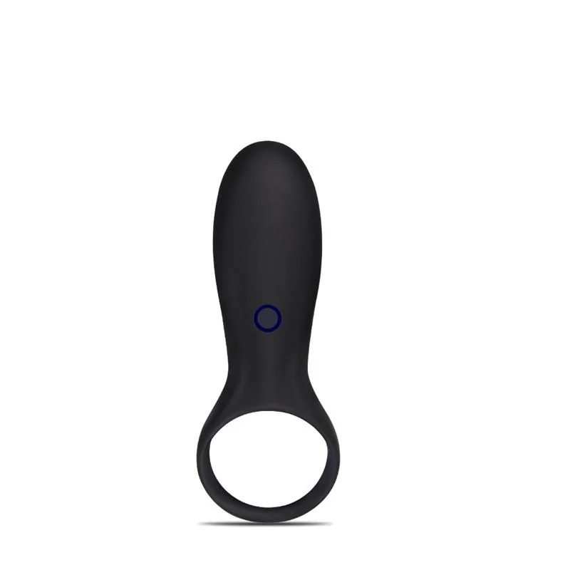 Anel Peniano Vibrador iJoy Stamina Ring Lovetoy USB Preto
