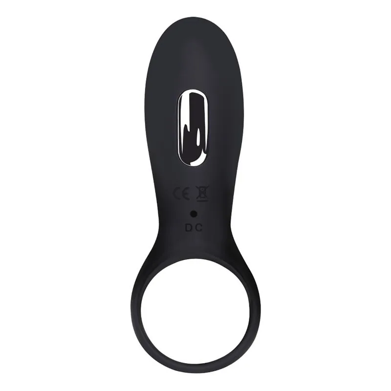 Anel Peniano Vibrador iJoy Stamina Ring Lovetoy USB Preto — vista 3 de 7