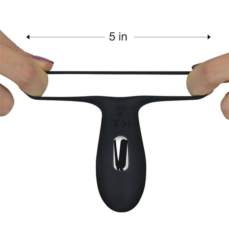 Anel Peniano Vibrador iJoy Stamina Ring Lovetoy USB Preto — vista 4 de 7