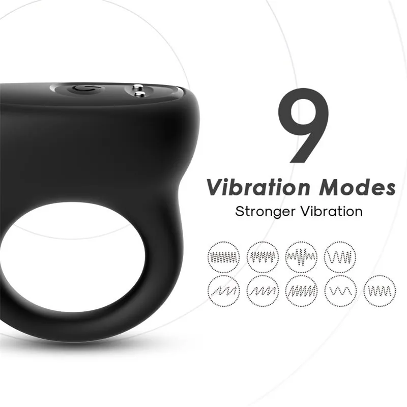 Anel Peniano Vibrador Recarregável Urban Sky — vista 5 de 10