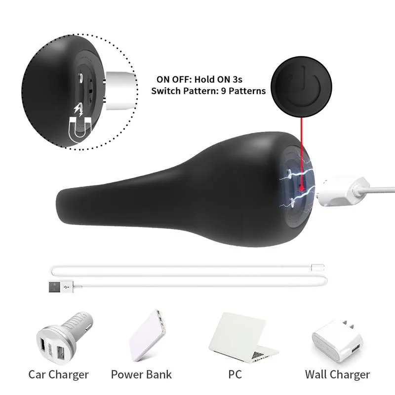 Anel Peniano Vibrador Recarregável Urban Sky — vista 7 de 10