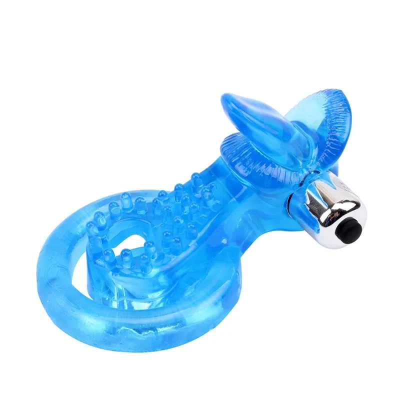 Anel Peniano Vibrador The Tongue Chisa Azul — vista 2 de 4