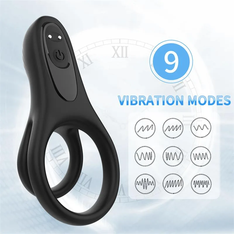Anel Peniano Vibrador Urban Sky USB Recarregável — vista 2 de 9