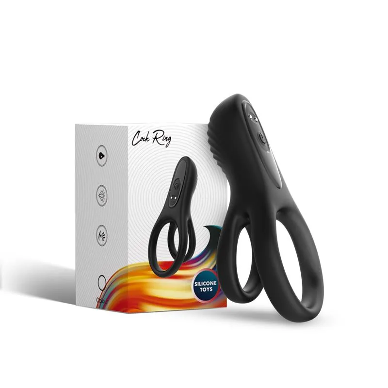 Anel Peniano Vibrador Urban Sky USB Recarregável — vista 3 de 9