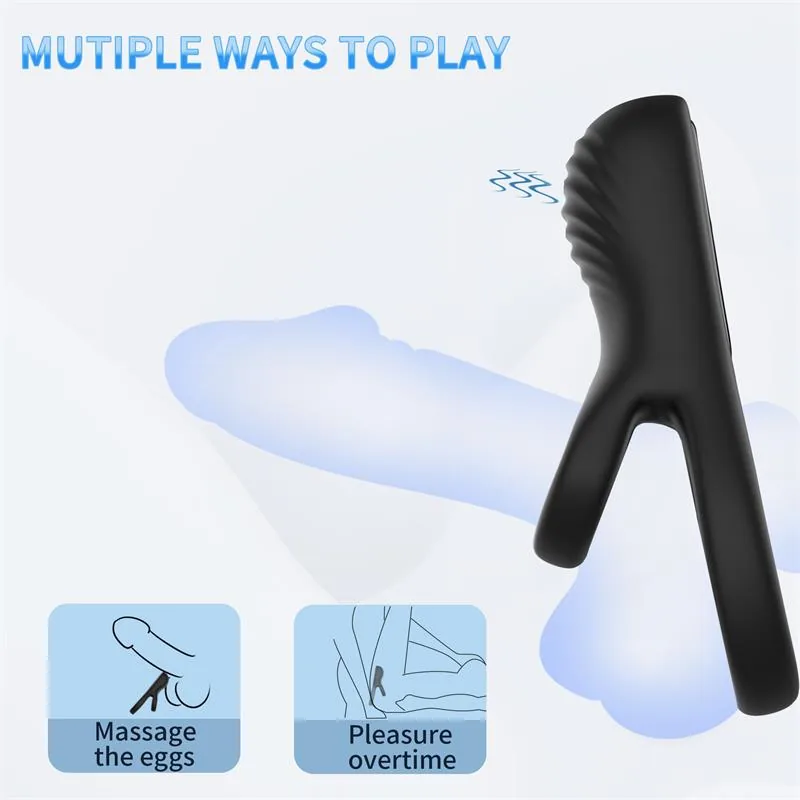 Anel Peniano Vibrador Urban Sky USB Recarregável — vista 4 de 9