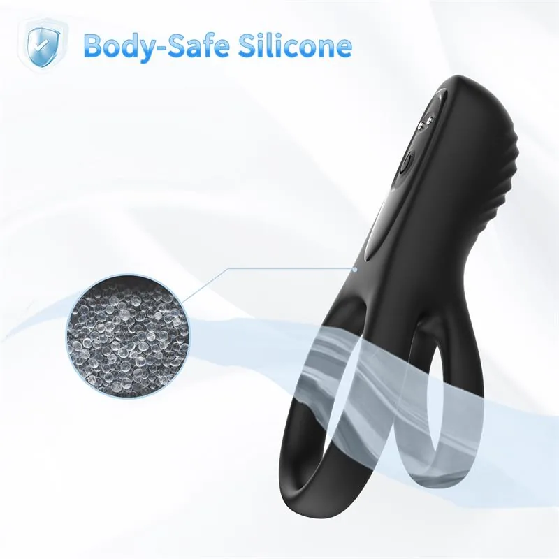 Anel Peniano Vibrador Urban Sky USB Recarregável — vista 6 de 9