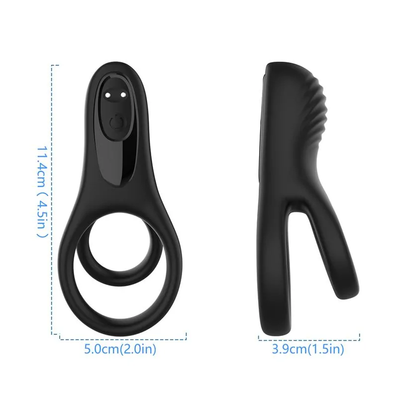 Anel Peniano Vibrador Urban Sky USB Recarregável — vista 9 de 9