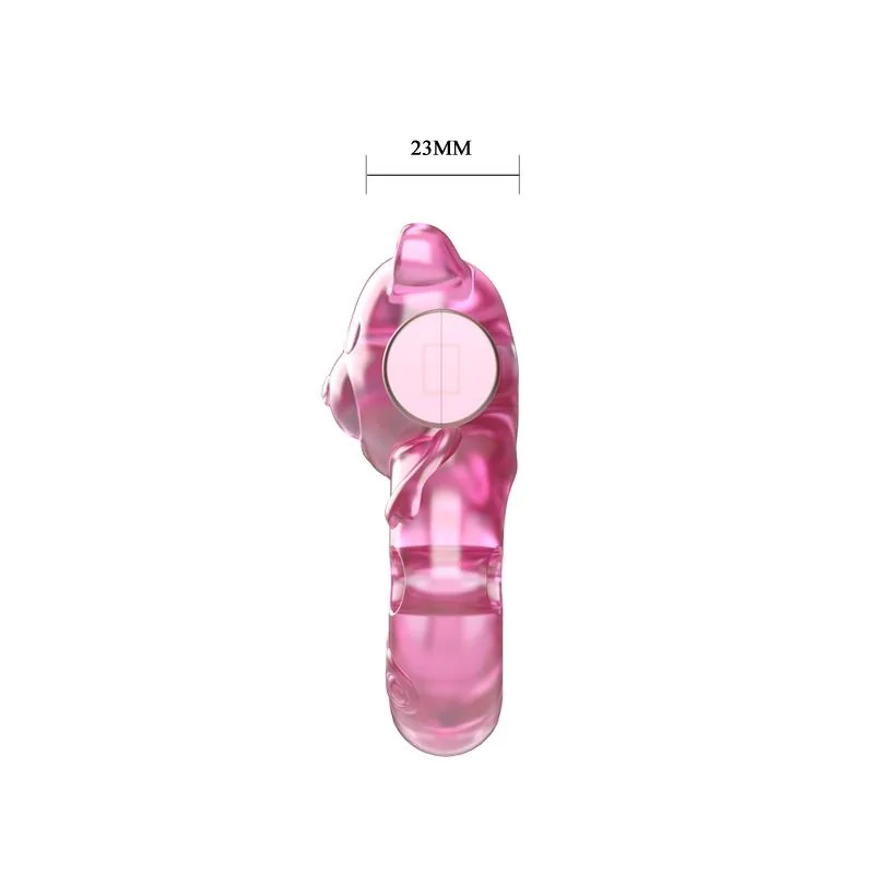 Anel Peniano Vibrador Ursinho com Bala Baile — vista 6 de 8