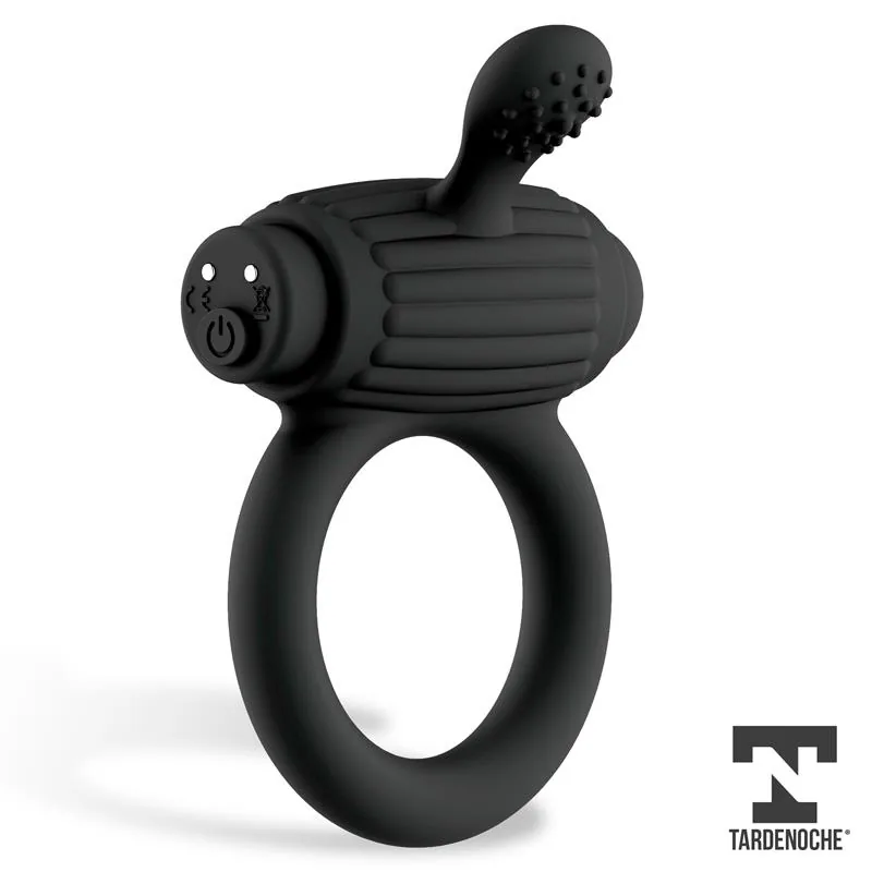 Anel Peniano Vibratório Dully Silicone Tardenoche — vista 2 de 6