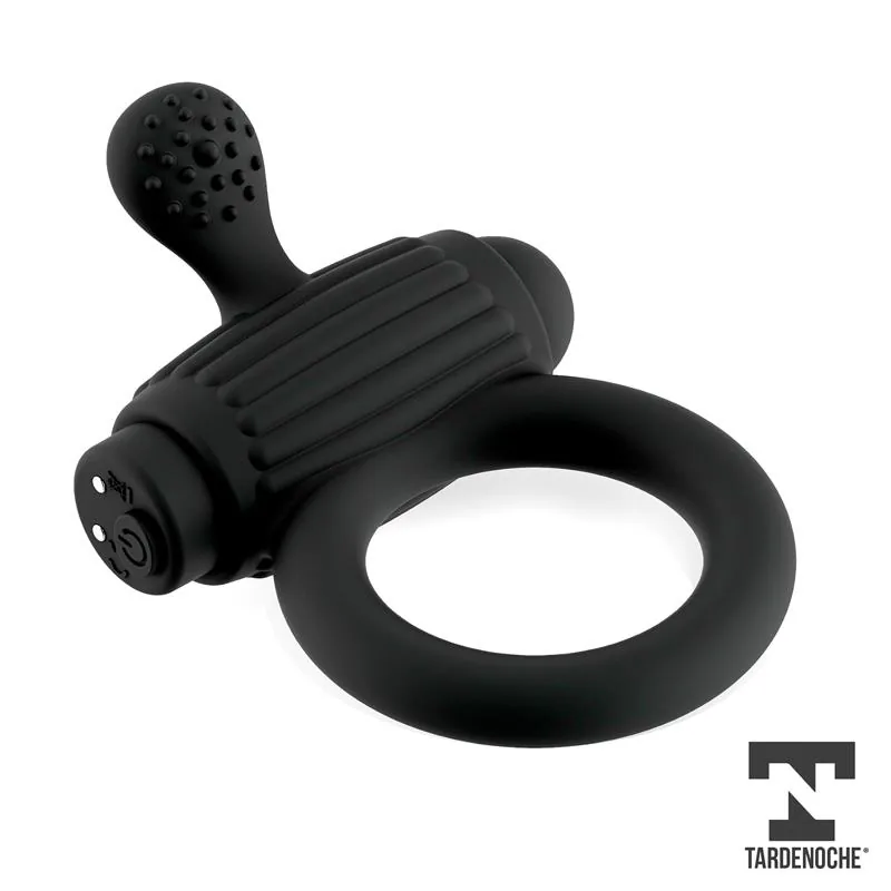 Anel Peniano Vibratório Dully Silicone Tardenoche — vista 3 de 6