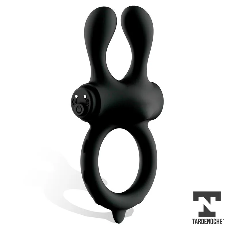 Anel Peniano Vibratório Earzy com Comando Silicone Tardenoche — vista 2 de 8