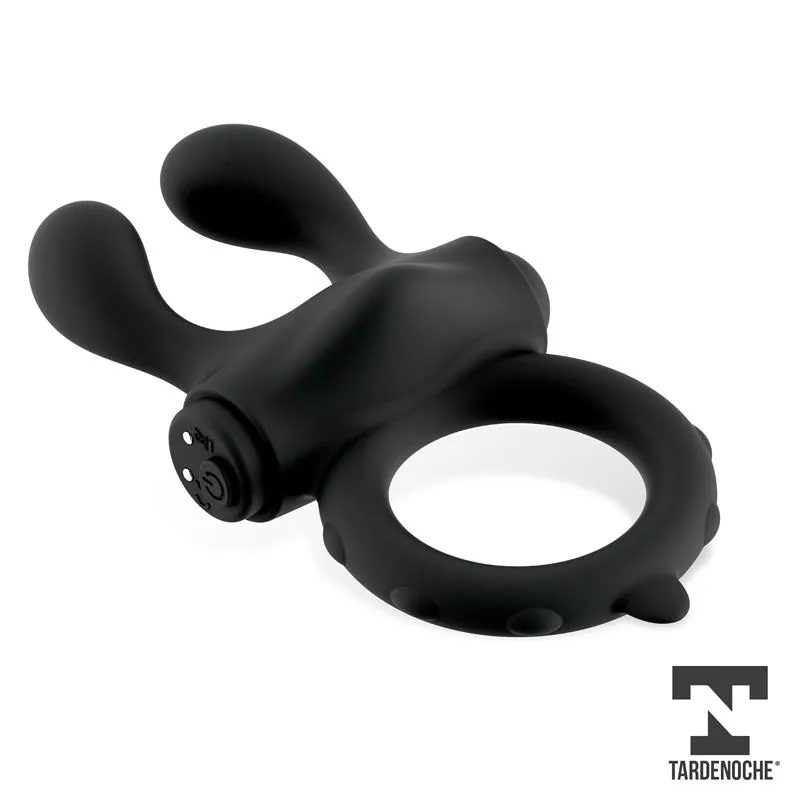Anel Peniano Vibratório Earzy com Comando Silicone Tardenoche — vista 5 de 8