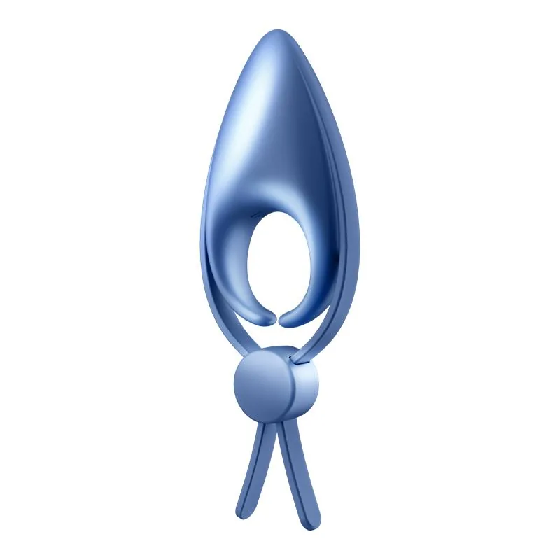 Anel Peniano Vibratório Sniper Ajustável Satisfyer Azul — vista 3 de 7