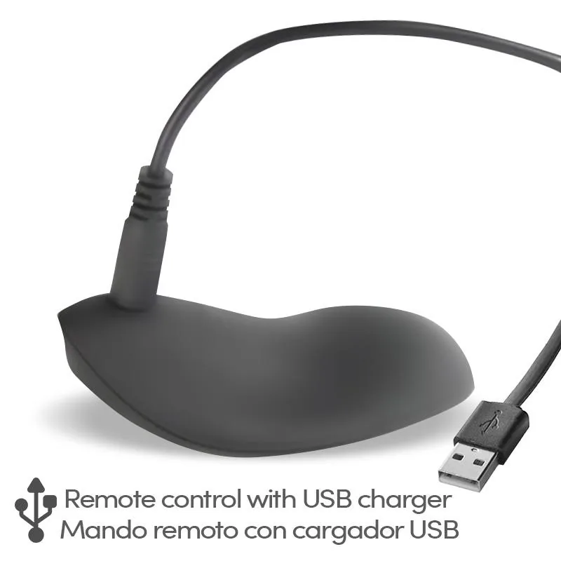 Bala Vibratória Adoree com Comando à Distância em Silicone USB Tardenoche — vista 4 de 5