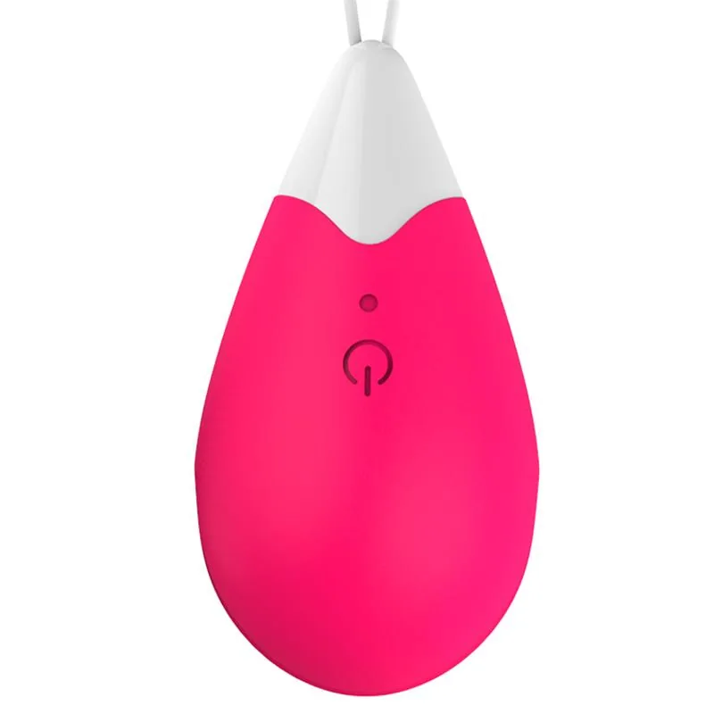 Bala Vibratória com Comando à Distância em Silicone Rosa Drops — vista 3 de 6