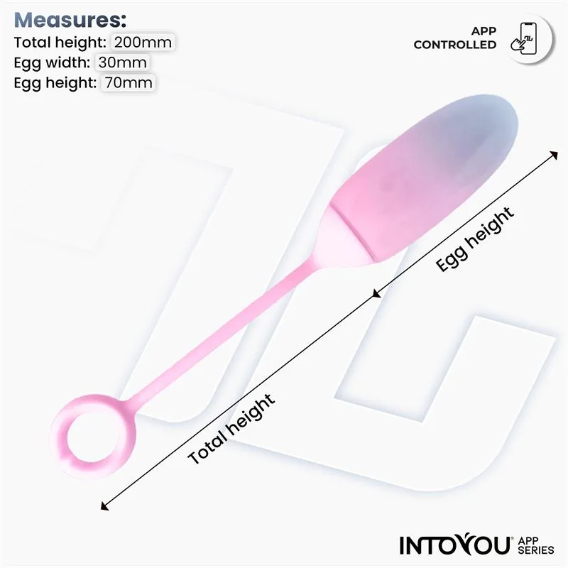 Bala Vibratória de Silicone Dupla Camada com Aplicação Azul/Rosa — vista 9 de 9