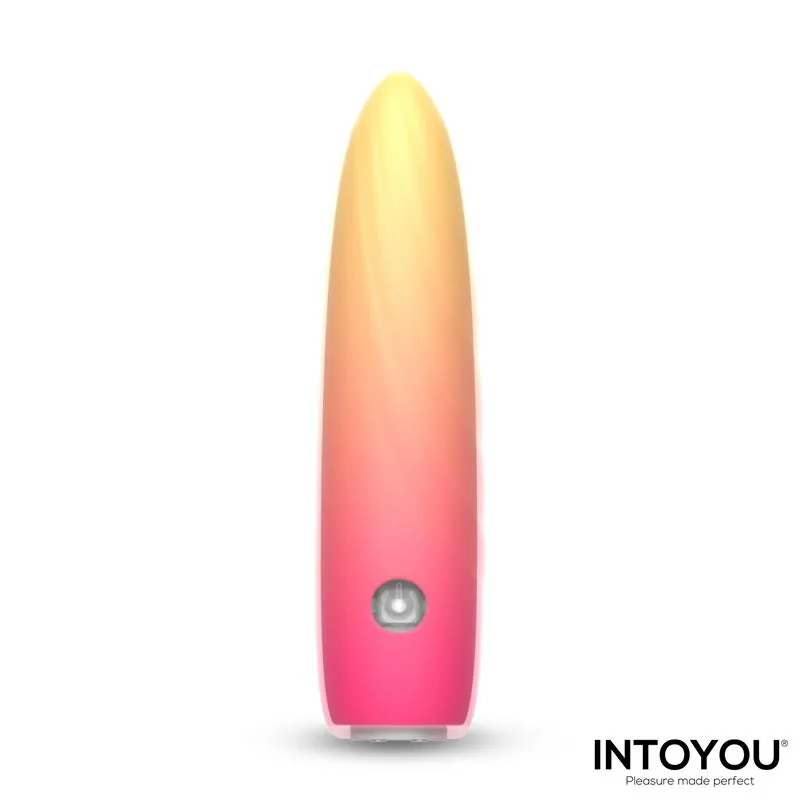 Bala Vibratória Fiora em Silicone de Dupla Camada USB Intoyou — vista 2 de 10