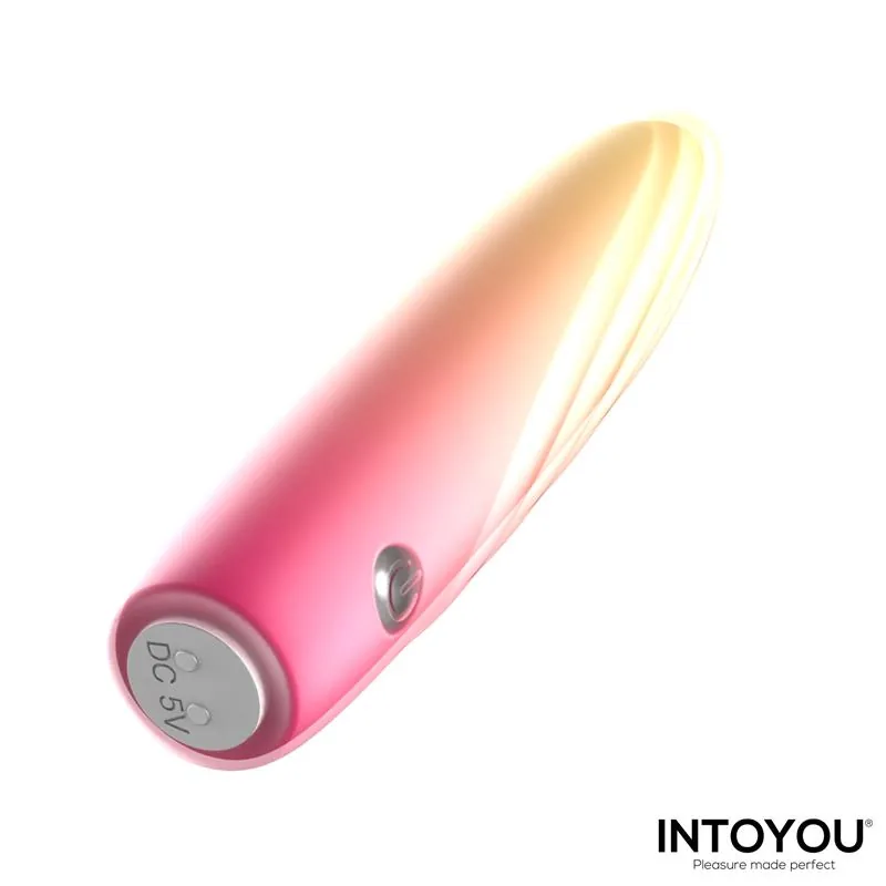 Bala Vibratória Fiora em Silicone de Dupla Camada USB Intoyou — vista 5 de 10