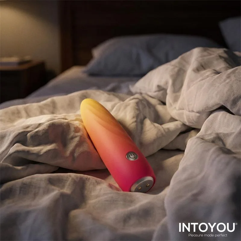 Bala Vibratória Fiora em Silicone de Dupla Camada USB Intoyou — vista 8 de 10