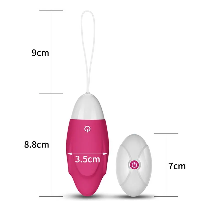 Bala Vibratória iJoy com Comando à Distância USB Rosa Lovetoy — vista 6 de 7