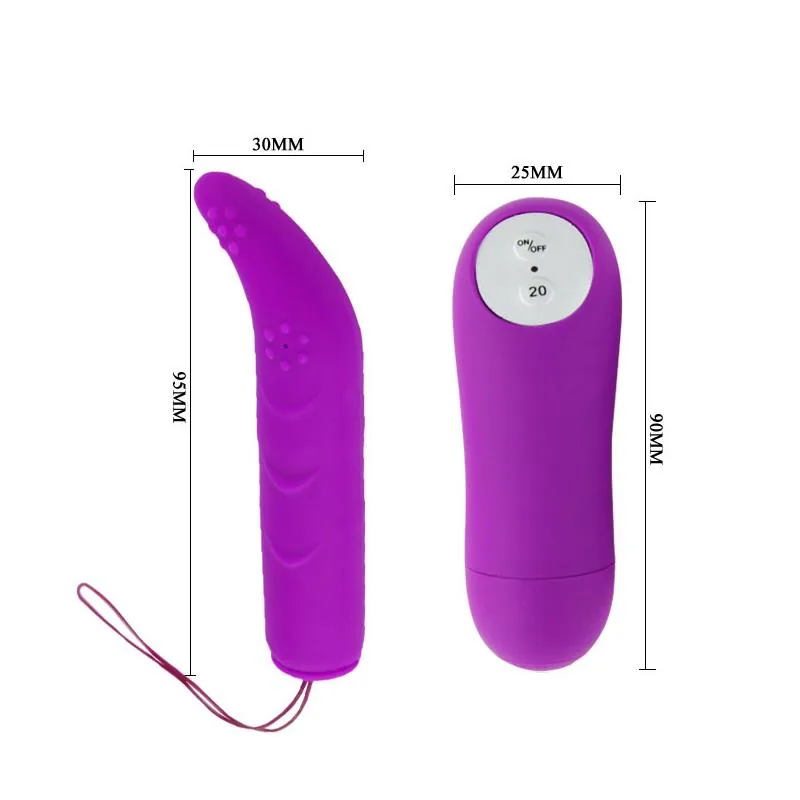 Bala Vibratória Magic com 20 Funções Roxo Baile — vista 5 de 9