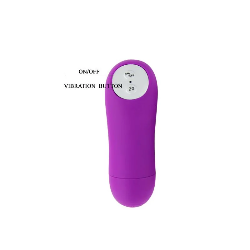 Bala Vibratória Magic com 20 Funções Roxo Baile — vista 6 de 9