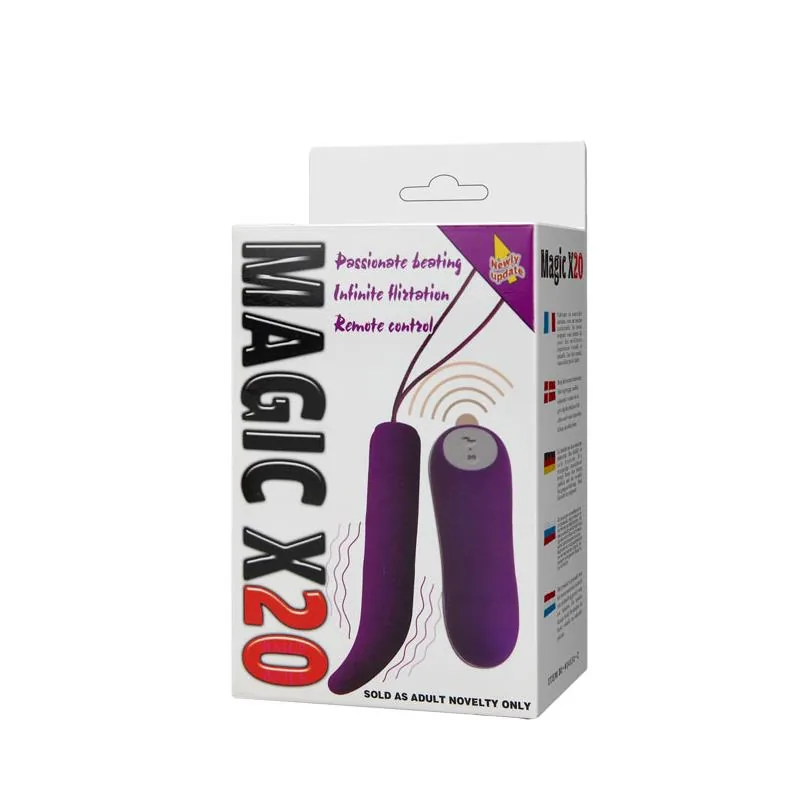 Bala Vibratória Magic com 20 Funções Roxo Baile — vista 9 de 9