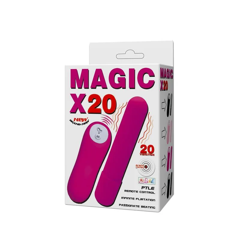 Bala Vibratória Magic x20 Roxa Baile — vista 9 de 9