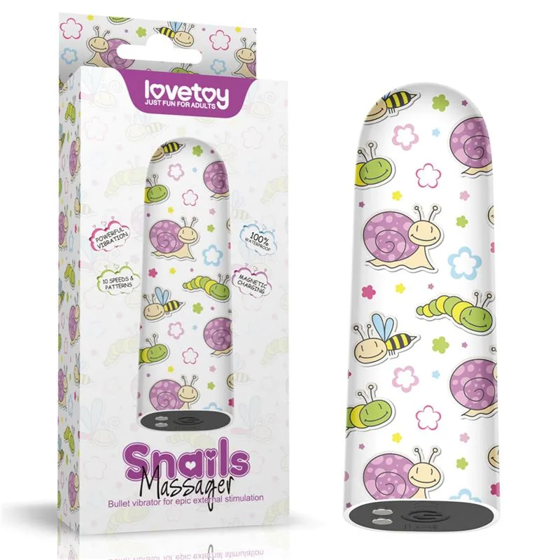 Bala Vibratória Snails LoveToy