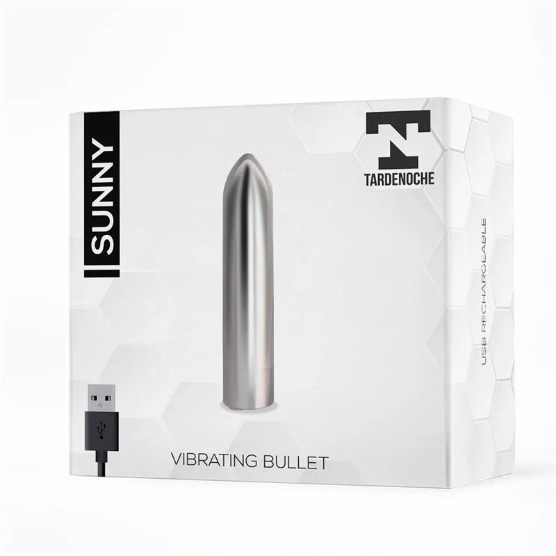 Bala Vibratória Sunny Recarregável USB à Prova de Água Tardenoche — vista 6 de 6