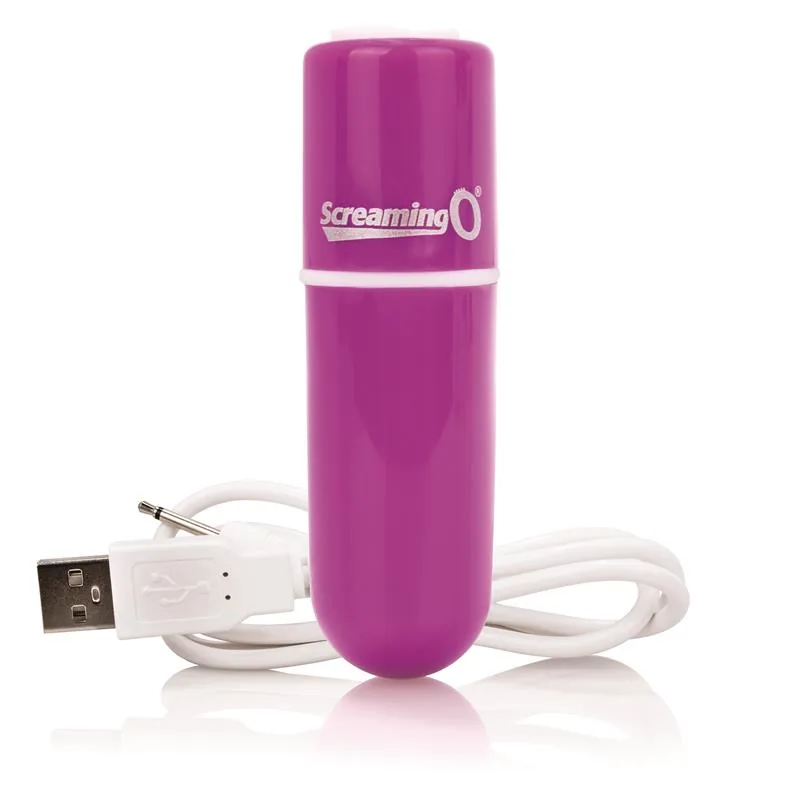 Bala Vibratória Vooom Roxo Screaming O