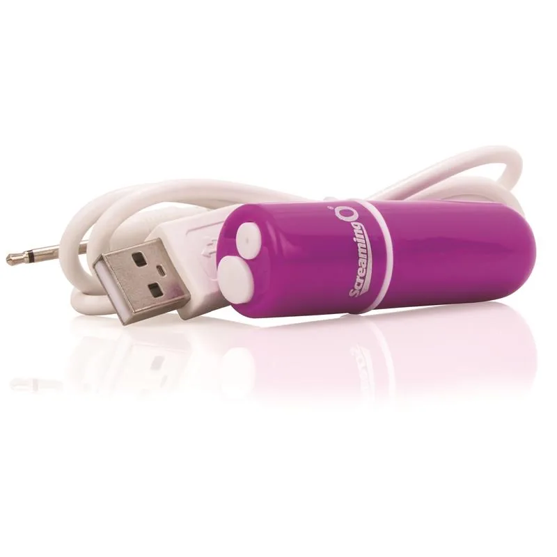 Bala Vibratória Vooom Roxo Screaming O — vista 2 de 5