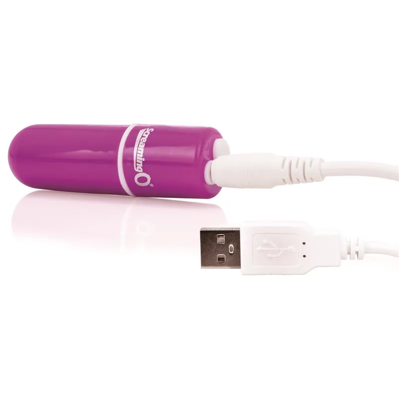 Bala Vibratória Vooom Roxo Screaming O — vista 4 de 5