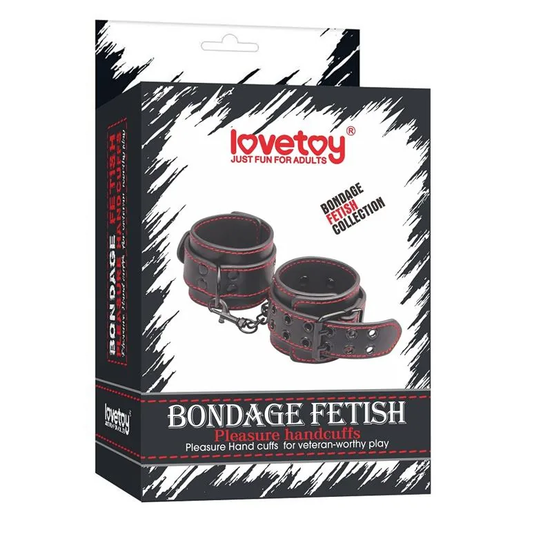 Algemas Bondage Lovetoy Pretas — vista 7 de 7