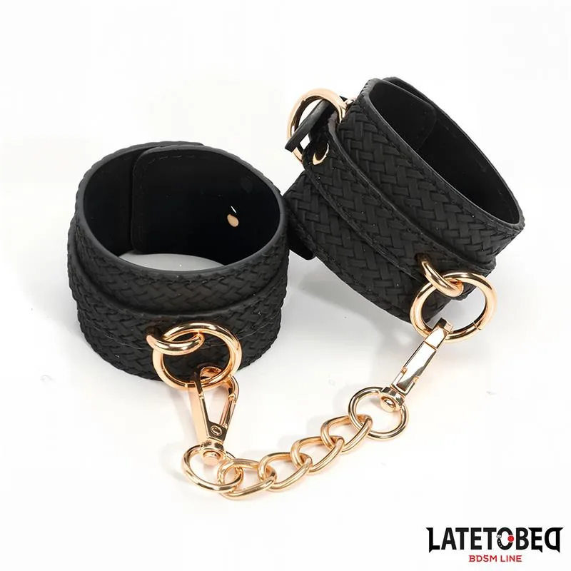 Algemas de Pulso com Corrente Dourada LateToBed — vista 4 de 10