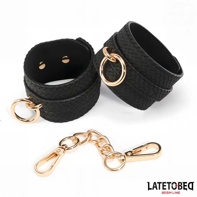 Algemas de Pulso com Corrente Dourada LateToBed — vista 7 de 10