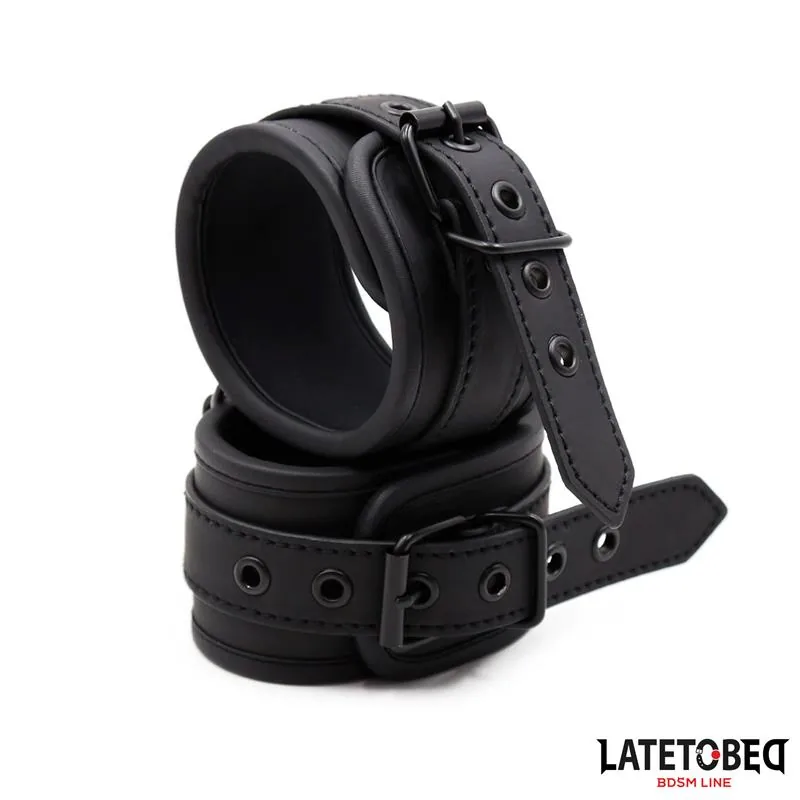 Algemas de Tornozelo com Corrente LateToBed Pretas 28 cm — vista 2 de 6