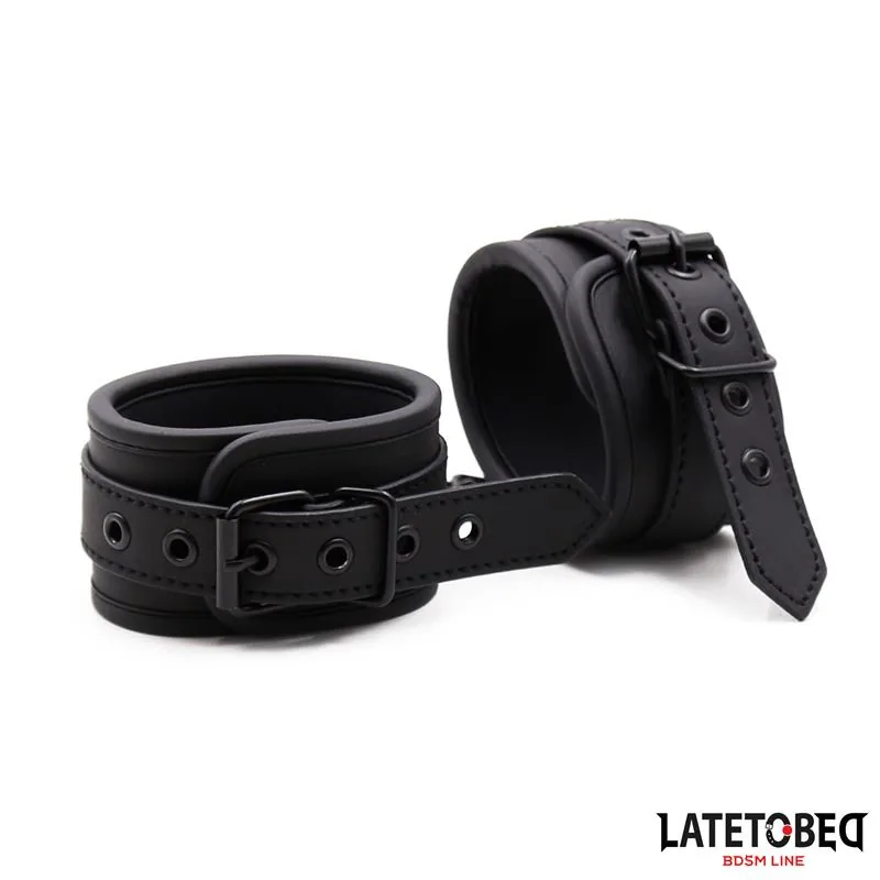 Algemas de Tornozelo em Neopreno LateToBed Pretas