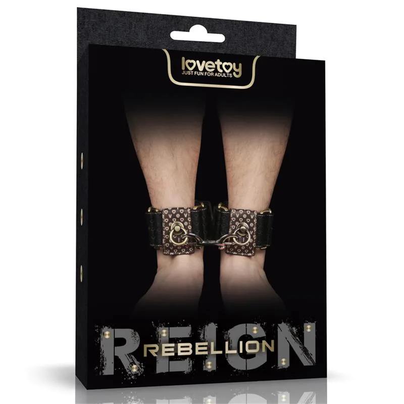 Algemas de Tornozelo Rebellion Reign Lovetoy — vista 12 de 12